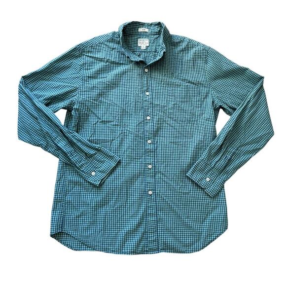 J. Crew buttoned shirt, "Secret Wash" Shirt, size mens Large, Slim fit - Picture 1 of 12